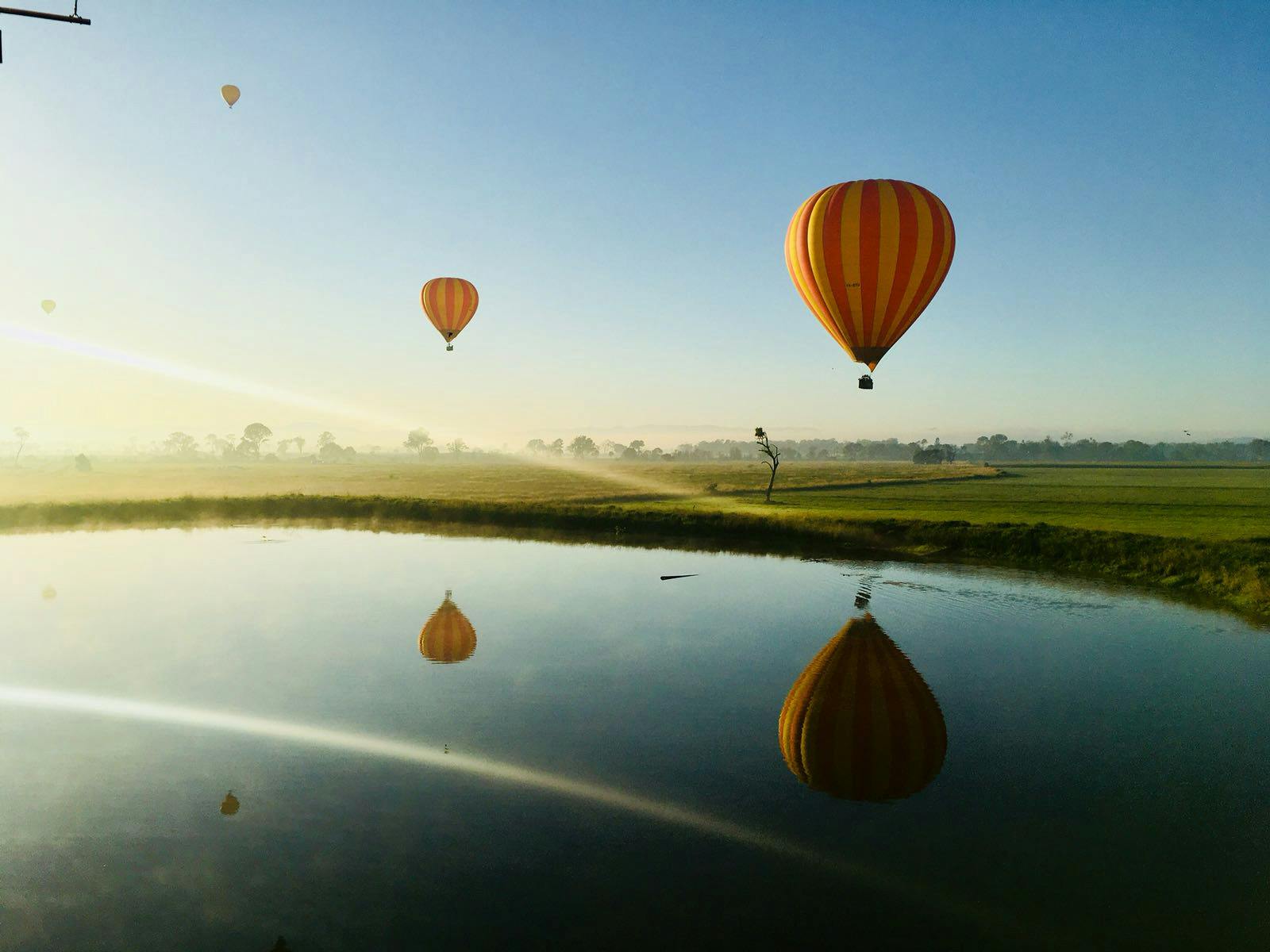 Brisbane classic hot air balloon flight with breakfast Musement