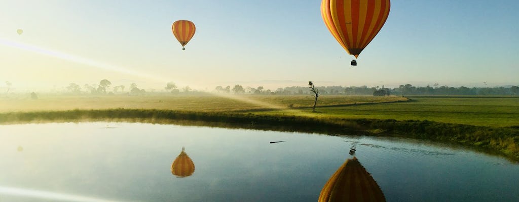 Brisbane klassischer Heißluftballonflug mit Frühstück