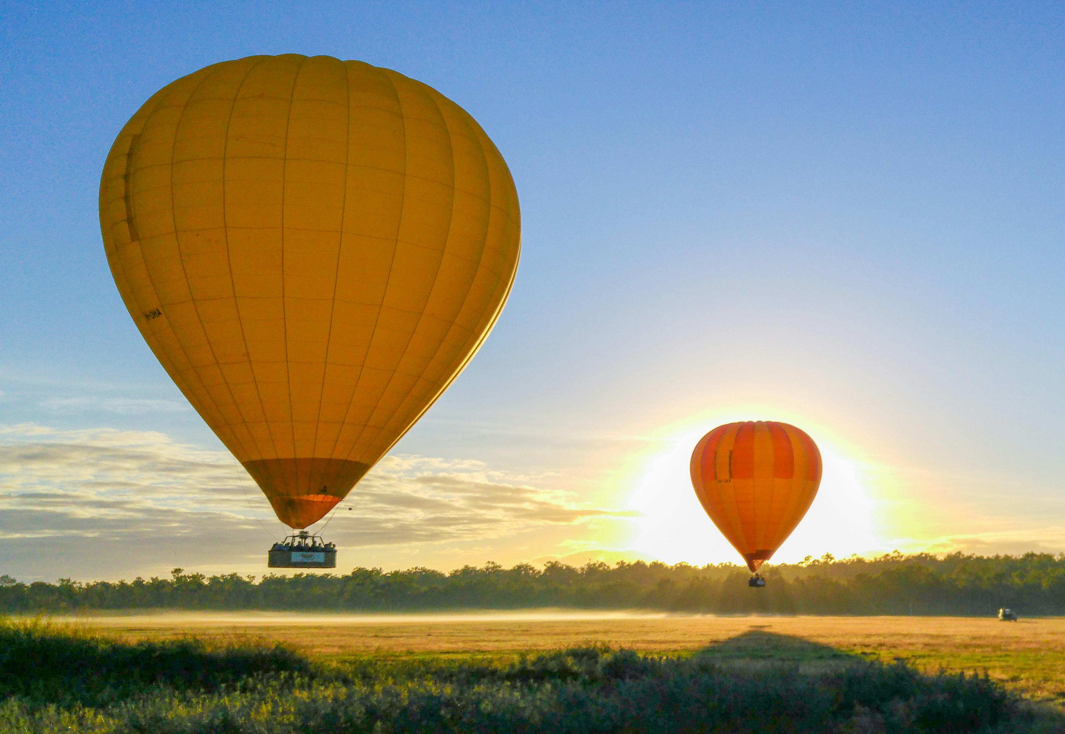 Cairns klasyczny lot balonem na gorące powietrze