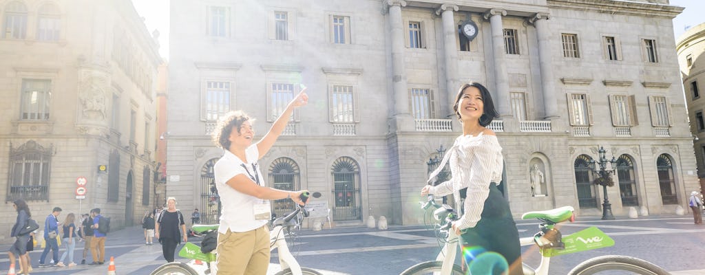 Barcelona 360º: tour per e-bike, Montjuic kabelbaan en boottocht