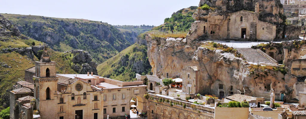 Visite guidée du Sasso Caveoso et des églises rupestres