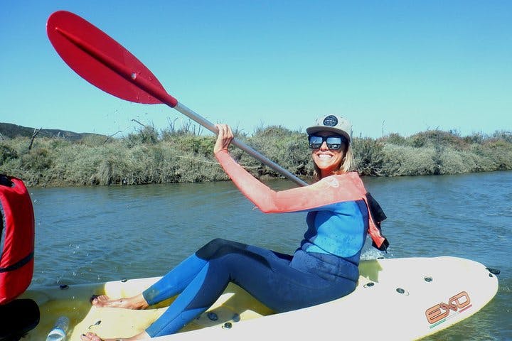 Excursion guidée en kayak sur la rivière Amoreira au départ de Carrapateira