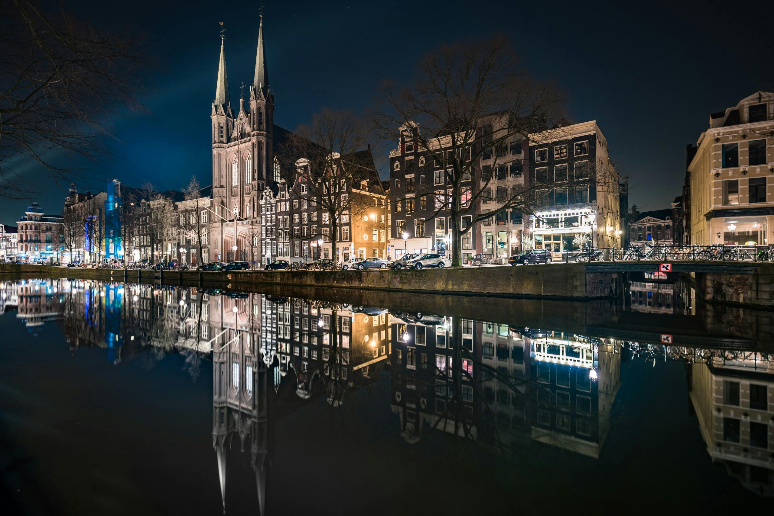 Croisière nocturne spectaculaire au départ d'Amsterdam