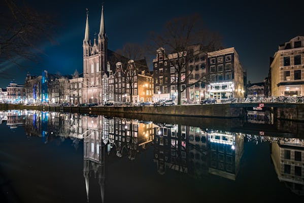 Croisière nocturne spectaculaire au départ d'Amsterdam