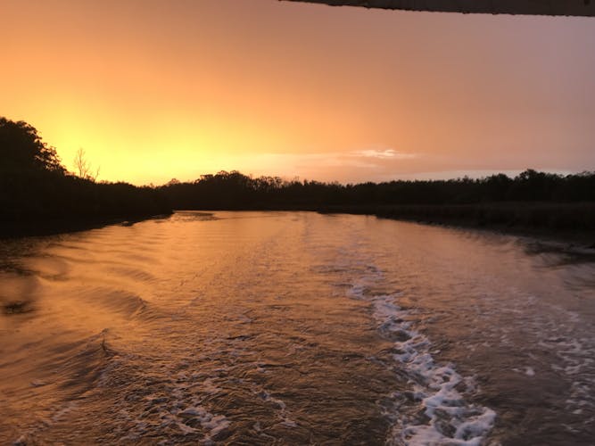 Currambene river sunset cruise