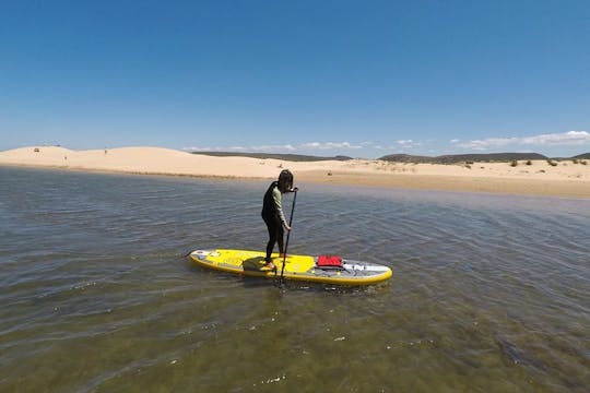 Conheça o rio Amoreira em um passeio de stand up paddle