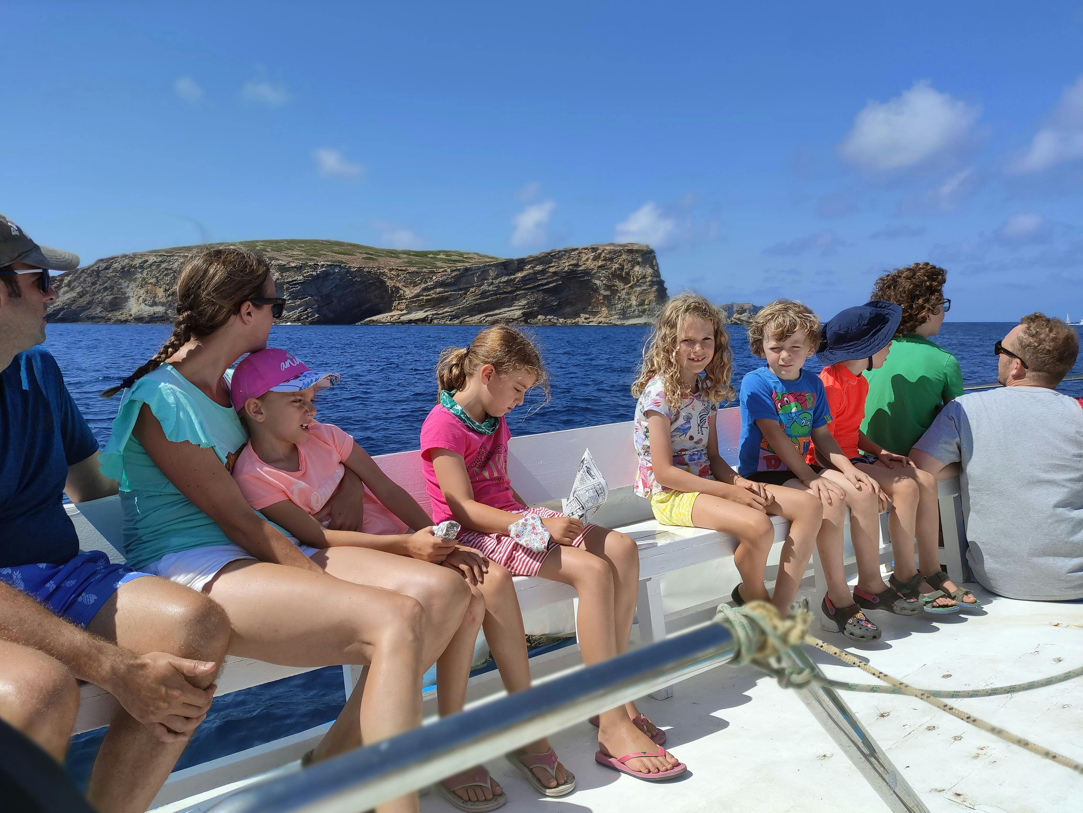 Family Boat Trip Ibiza