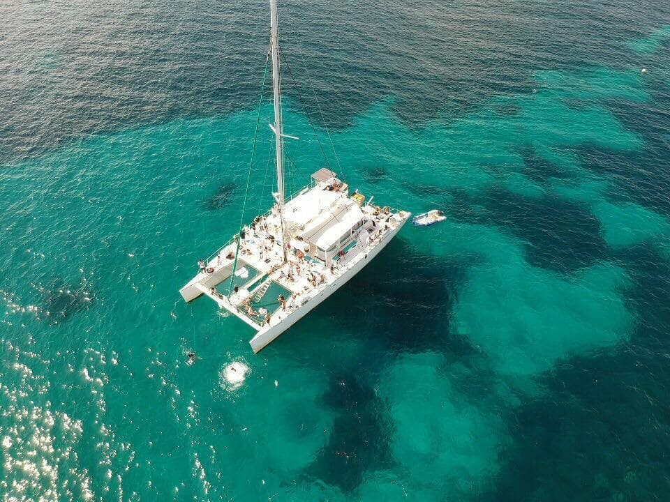 Biglietto per il tour in catamarano di Formentera