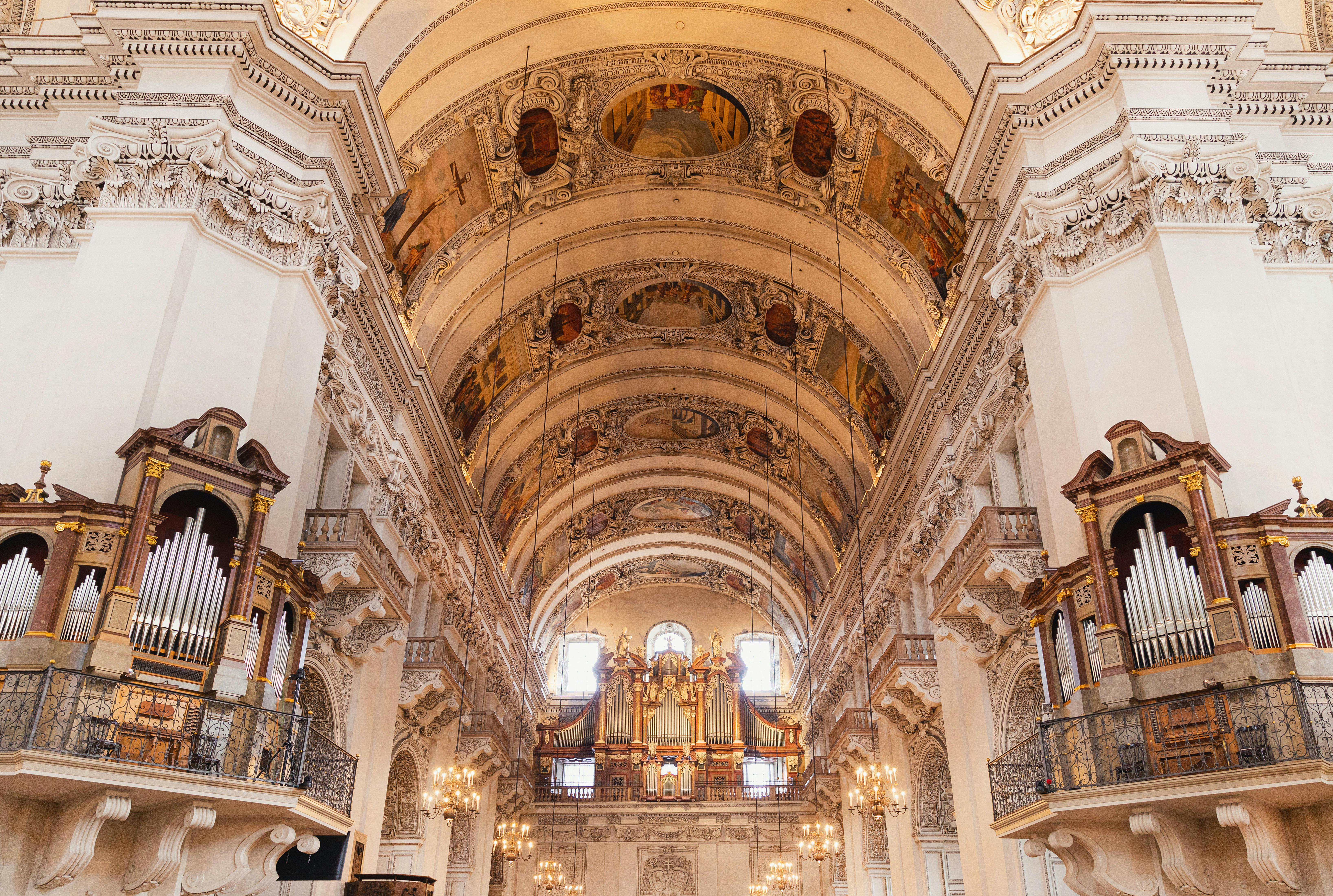 Ingressos da Catedral de Salzburgo para o concerto de órgão ao meio-dia