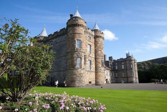 Palace of Holyroodhouse entrance with self-guided tour