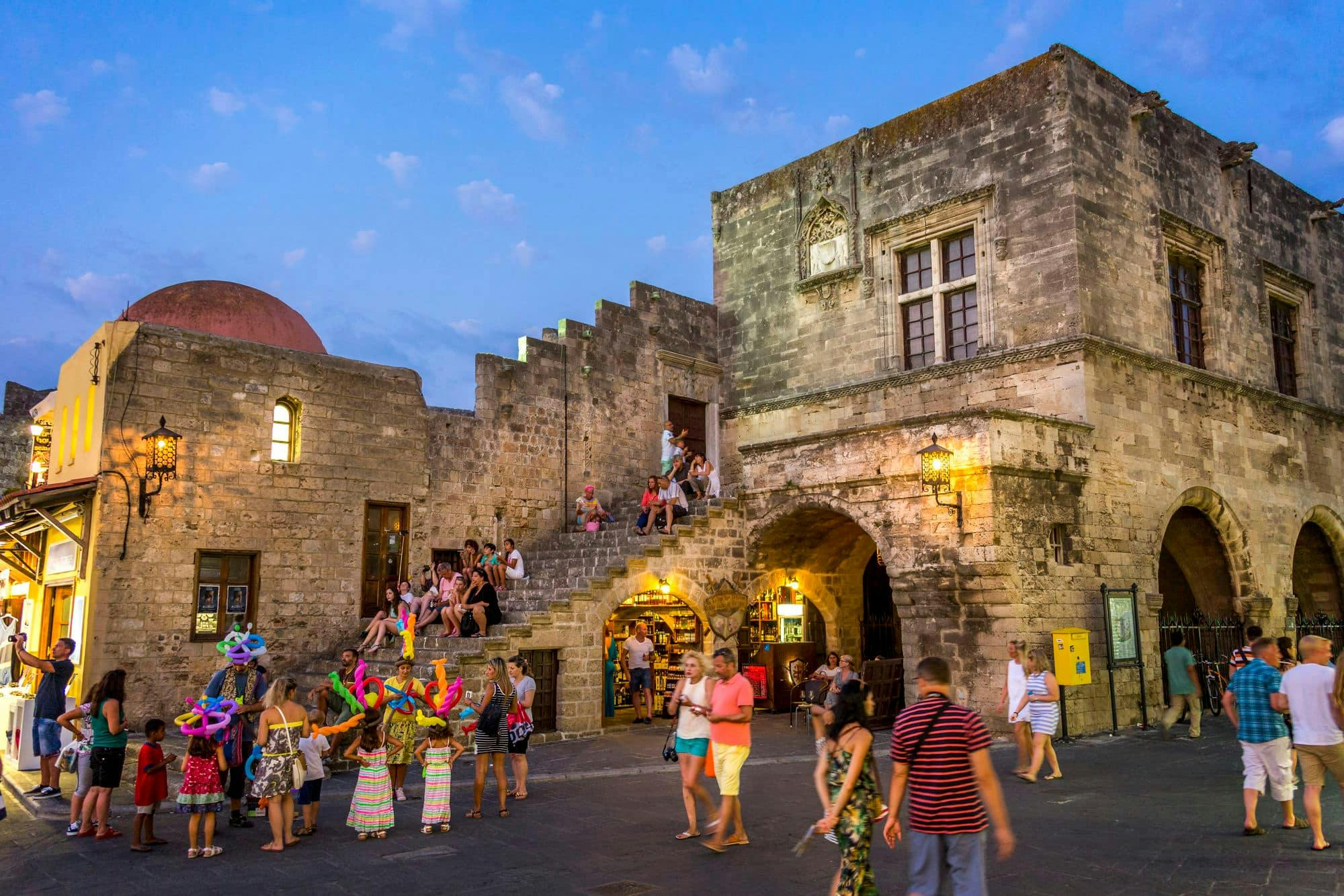 Rhodes Town by Night Ticket Only
