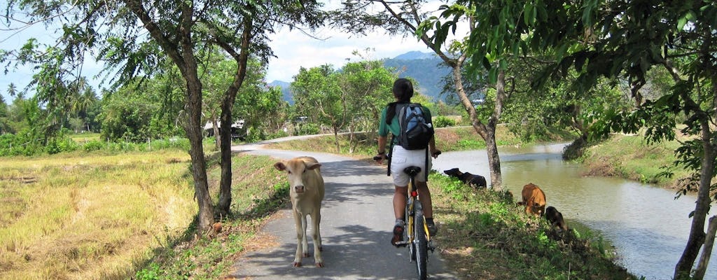 Tarde en bicicleta por los senderos naturales de Langkawi.