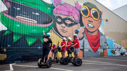 Visite en scooter auto-équilibrant Kaka'ako Waterfront et Wall Art