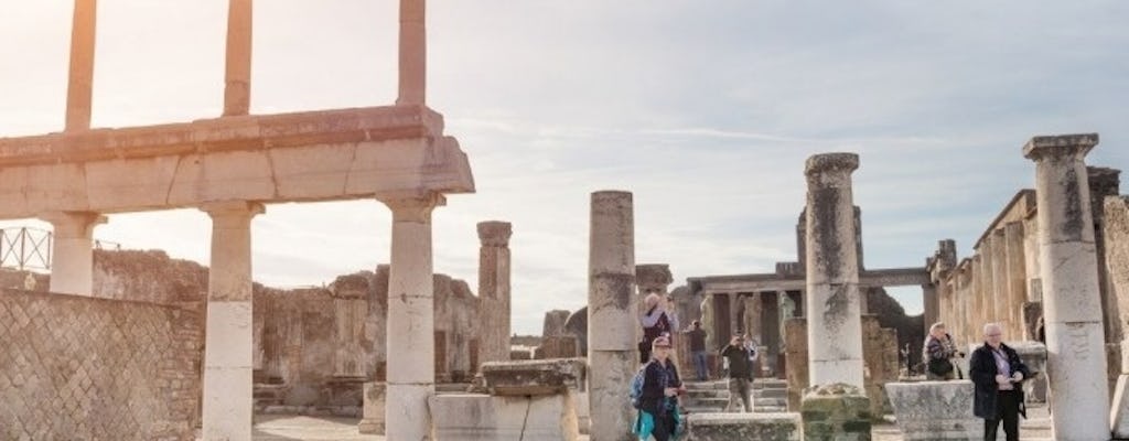 Tour guidato di Napoli e Pompei da Roma