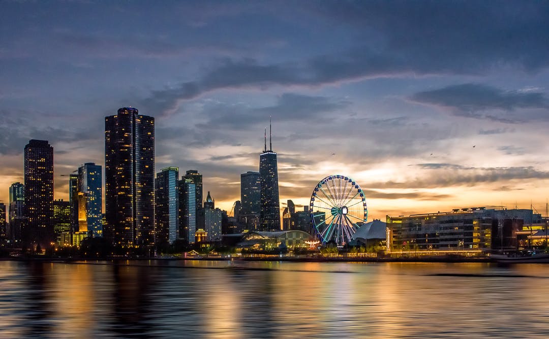 Chicago: 2-stündige Bootsfahrt bei Sonnenuntergang