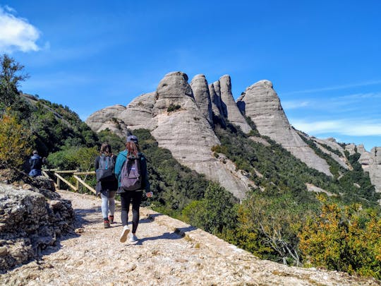 Natuurpark wandelen en klooster van Montserrat
