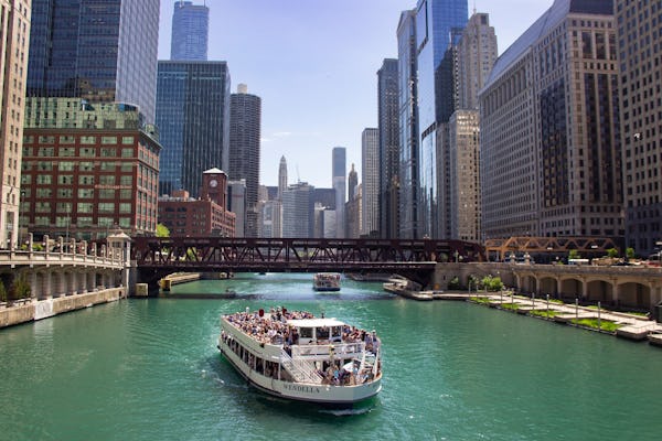 Chicago River 45-minutowy rejs architektoniczny