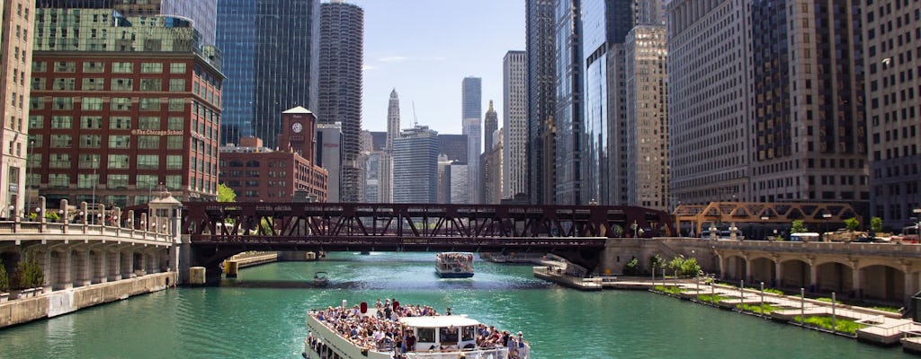 Chicago River 45-minutowy rejs architektoniczny