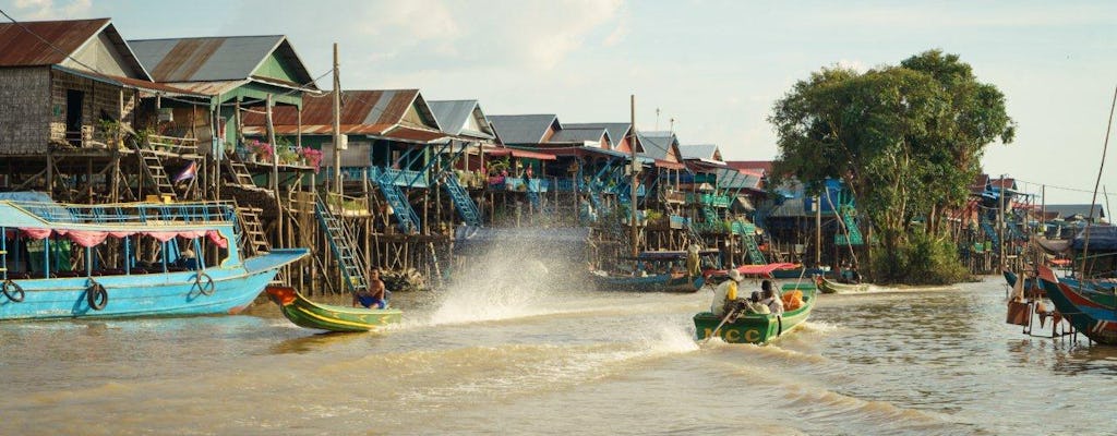 Esplora l'esperienza per piccoli gruppi del villaggio galleggiante di Siem Reap