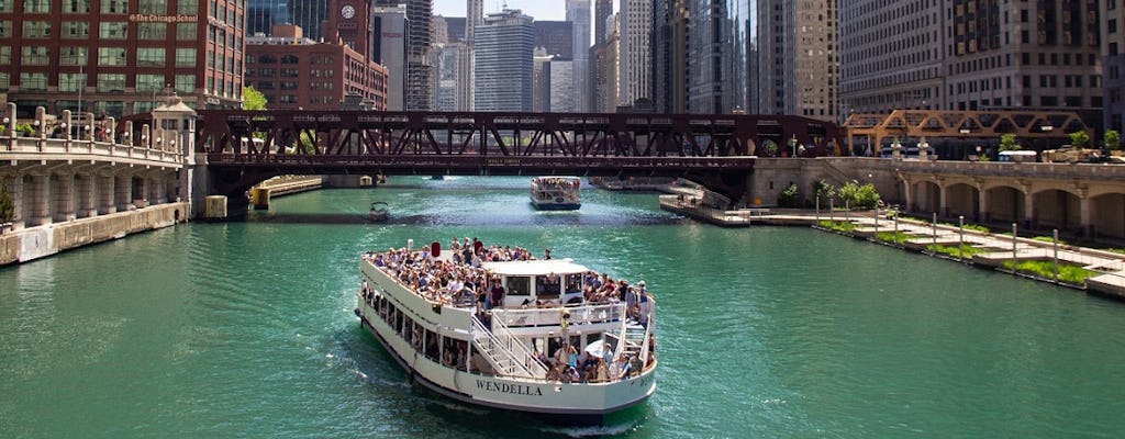 Recorrido arquitectónico de 90 minutos por el río Chicago de Wendella