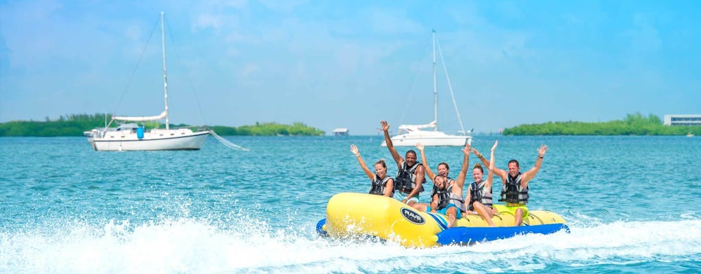 Banana boat tubing in Miami