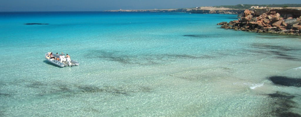 Exursion en bateau à Formentera avec transferts : La côte et le snorkelling