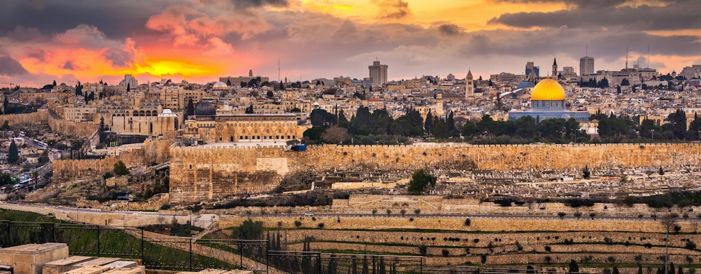 Tour guidato di un'intera giornata a Gerusalemme da Herzliya