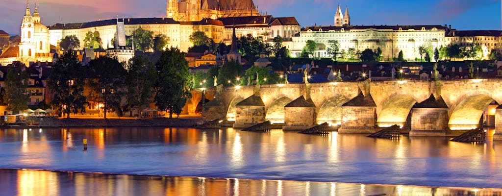 Cruise on the Vltava River with dinner and music in Prague