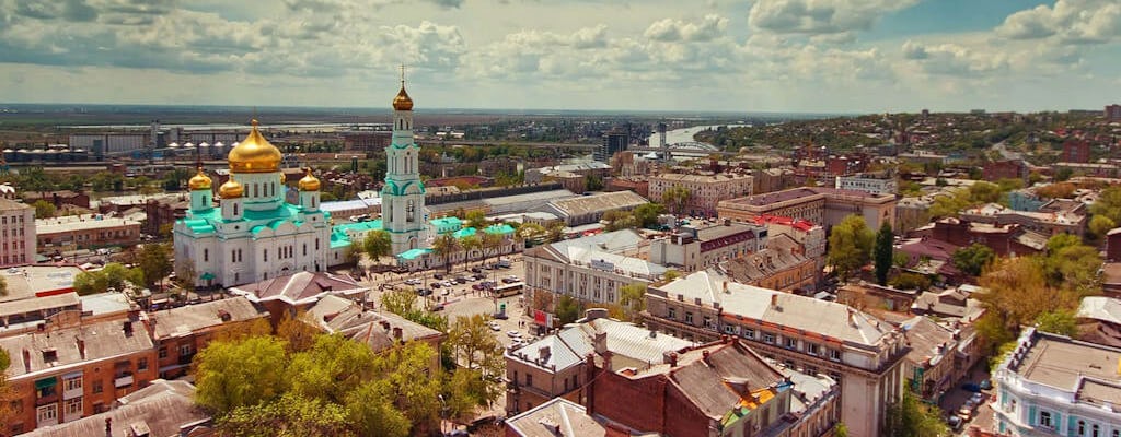 Sightseeing bus tour of Rostov-on-Don