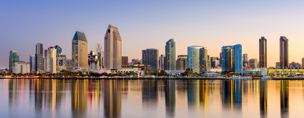 Cena e film dalla Baia di San Diego