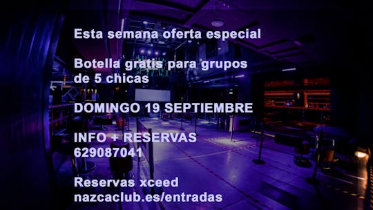 Sala Nazca Domingo 19 Septiembre