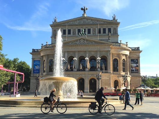 Tour della città di Francoforte tra palme e skyline