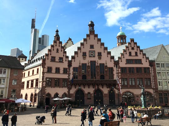 Punti salienti di Francoforte e tour a piedi della Città Vecchia