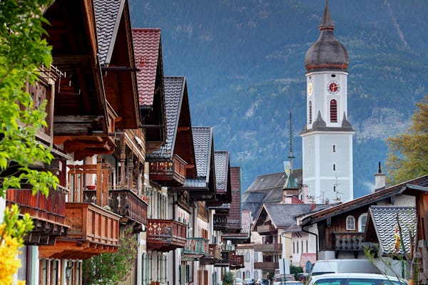 Visite privée et guidée à pied de Garmisch-Partenkirchen