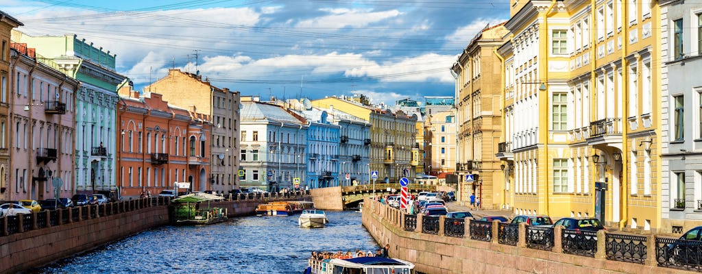 Petersburg: Wycieczka po rzekach i kanałach z przewodnikiem