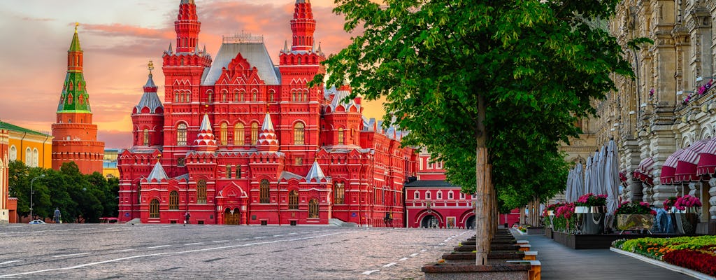 Visite guidée privée du musée historique d'État de Moscou