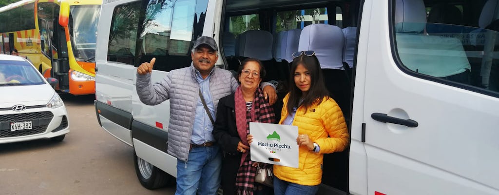 Transferência privada de Cusco para a estação de trem Poroy