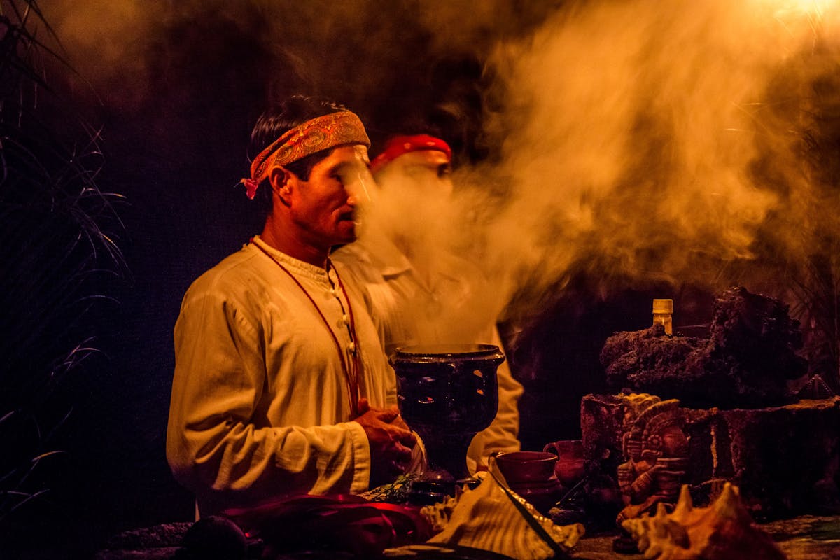 Tour serale del villaggio Maya dalla Riviera Maya in Messico