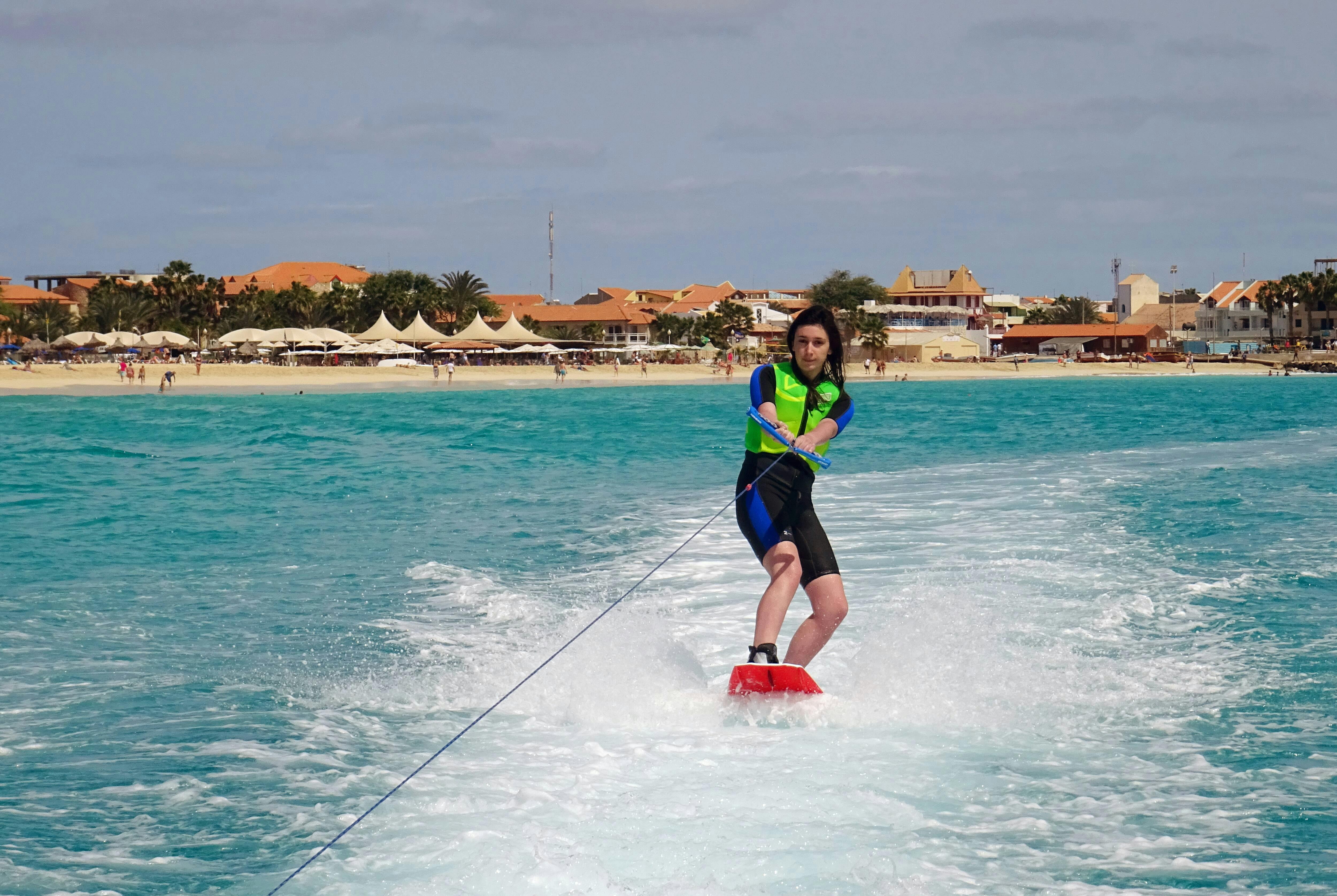 Jet-skiing & Water-skiing in Santa Maria Bay