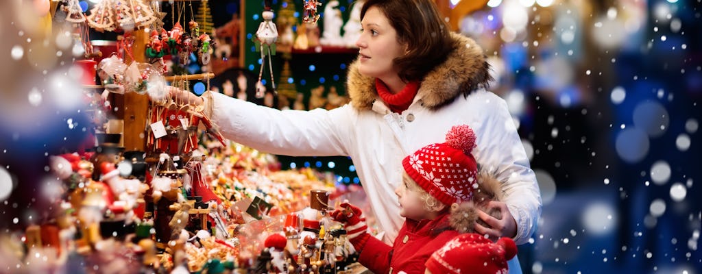 Passeio mágico de Natal em Bojnice