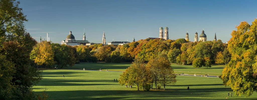 Guided bike tour through Munich with English Garden and Isar meadows