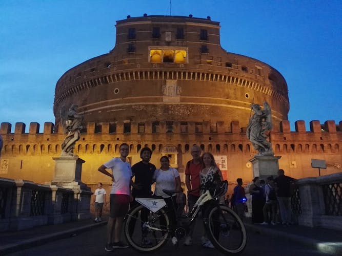 E-bike tour of Rome by night