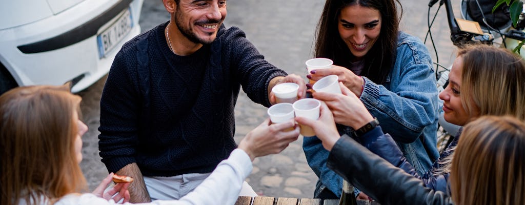 Tour di Roma in bici elettrica con street food