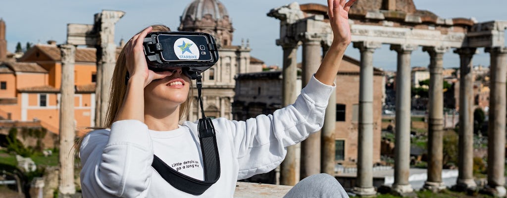 Walking tour of Ancient Rome with virtual reality