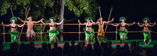 Boleto de entrada para los Voyagers of the Pacific del Royal Kona Luau