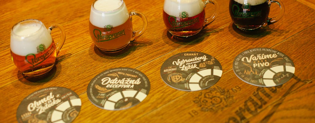 El secreto de la cerveza: espectáculo audiovisual y degustación en Praga