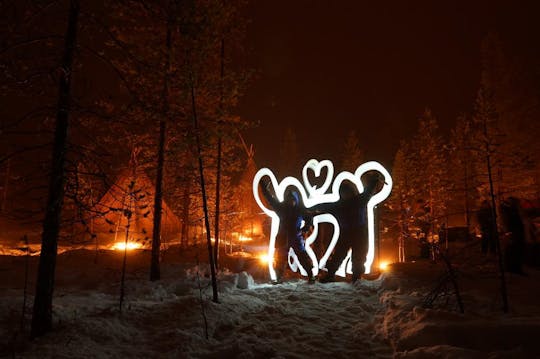 Aurora Borealis fotoworkshop inclusief camerahuur in Levi