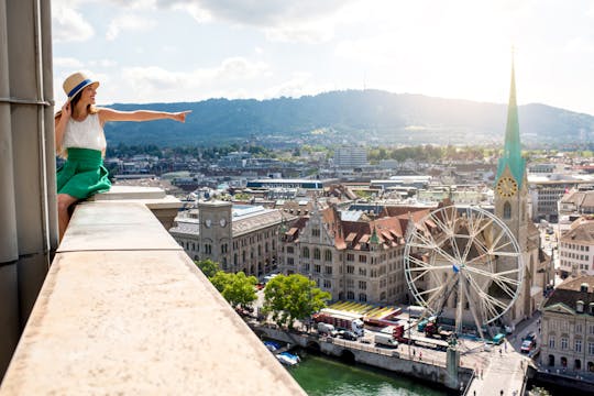 2 uur durende wandeling met gids in Zürich