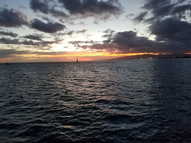 Oahu South Shore sunset cruise