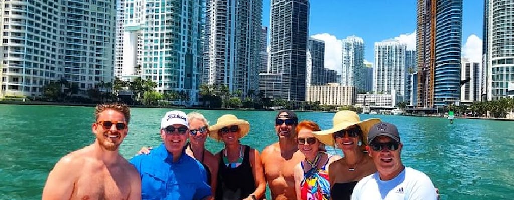 Half day private boat charter with captain in Miami